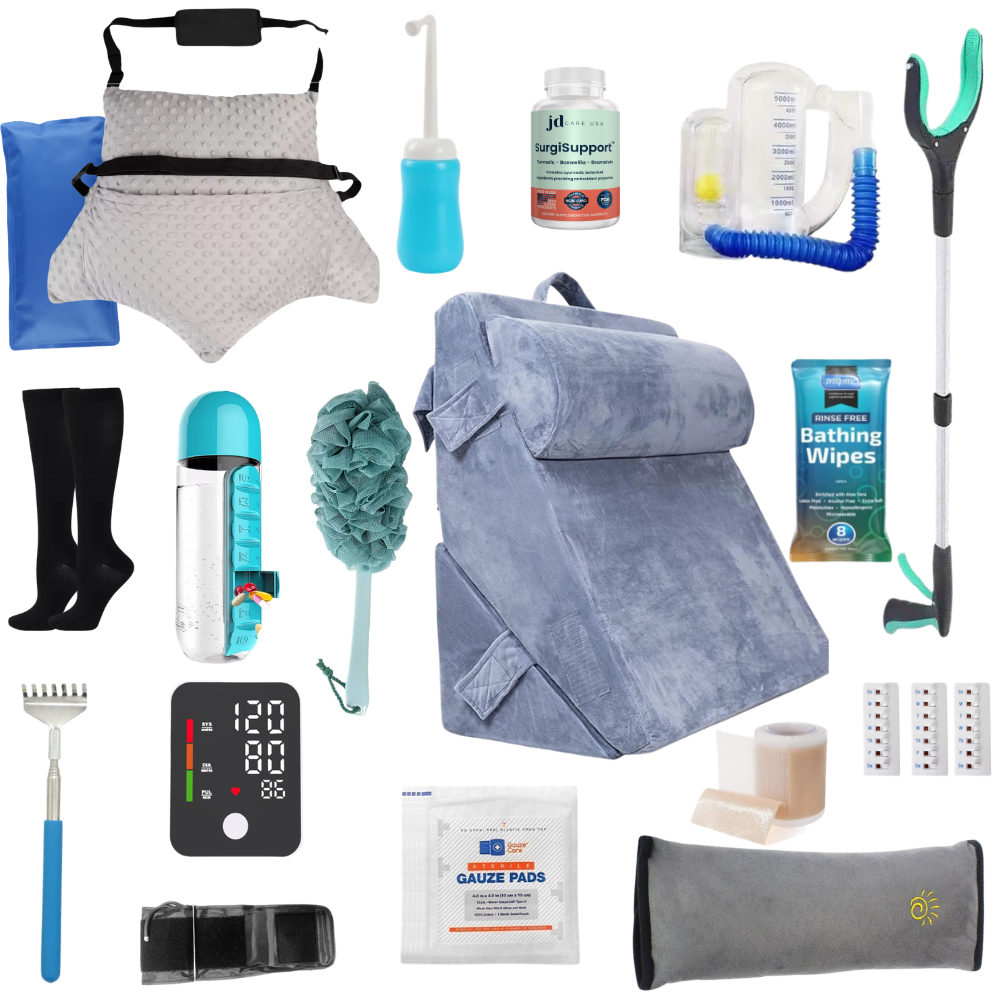 Heart Surgery Recovery Kit 23 Piece - Post Cardiac Surgery