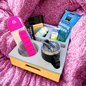 Recovery Bed Tray with Organizer JDCareUSA