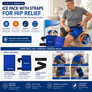 Hip Surgery Kit with SurgiSupport (17 pc) - JDCareUSA