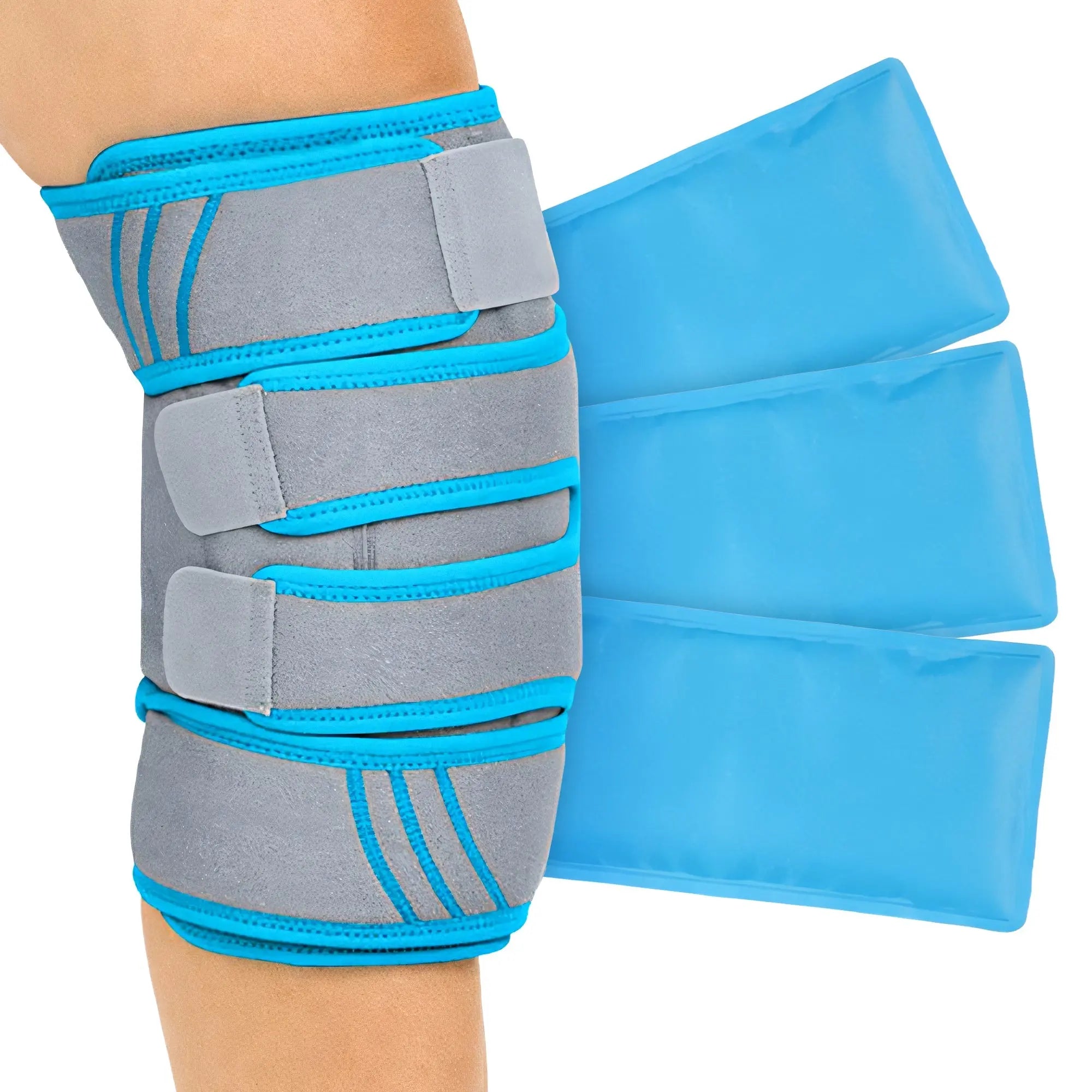 Knee Ice Wrap – 360° Cold Therapy for Recovery – JDCareUSA