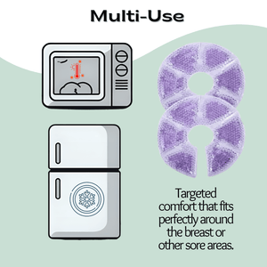 Mastectomy Hot Cold Breast Gel Packs (2 Pack) - JDCareUSA