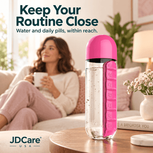 Pill Box Waterbottle - JDCareUSA