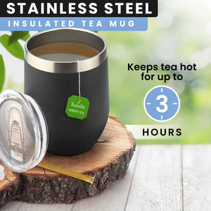 Tea Gift Basket (White) - JDCareUSA