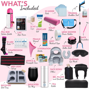 Ultimate BBL Kit with SurgiSupport (52 pc) - JDCareUSA
