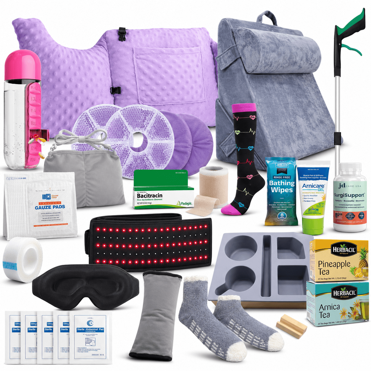 Ultimate Mastectomy Recovery Kit (36 pc) - JDCareUSA