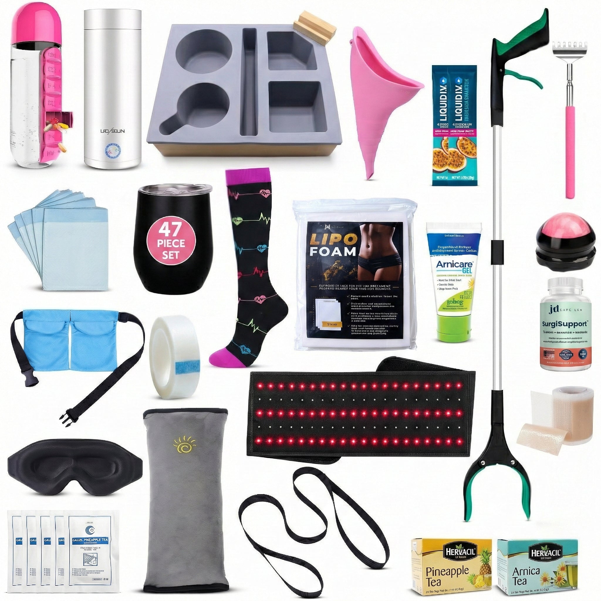 Ultimate Tummy Tuck Kit with SurgiSupport (47 pc) - JDCareUSA