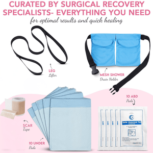 Ultimate Tummy Tuck Kit with SurgiSupport (47 pc) - JDCareUSA