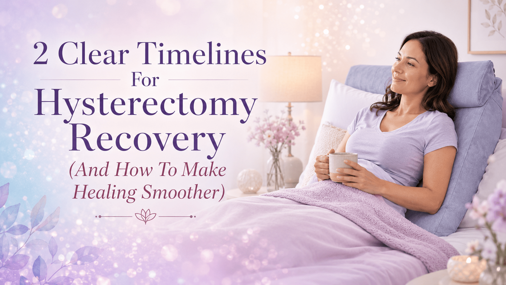 2 Clear Timelines For Hysterectomy Recovery (And How To Make Healing Smoother) - JDCareUSA