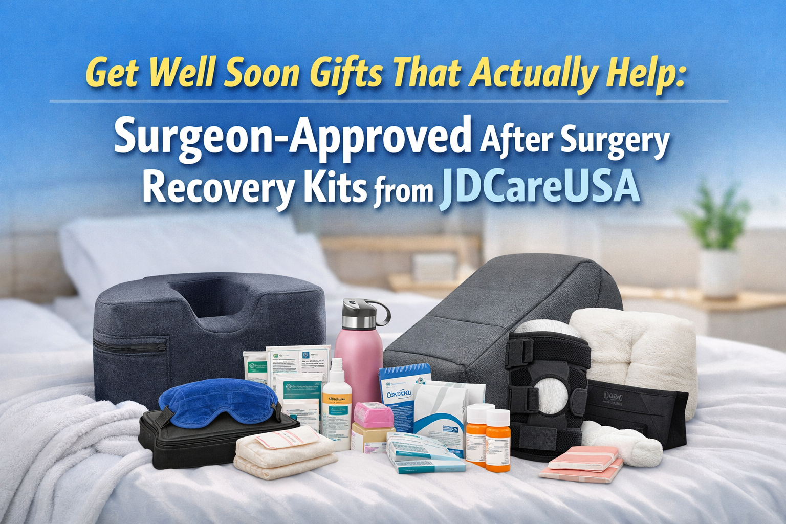 Get Well Soon Gifts That Actually Help: Surgeon-Approved After Surgery Recovery Kits JDCareUSA