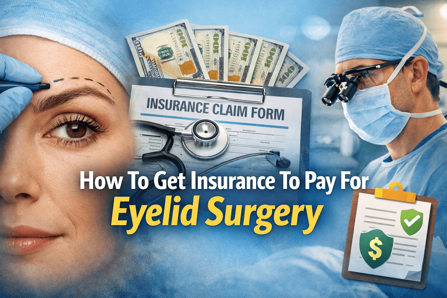 How To Get Insurance To Pay For Eyelid Surgery - JDCareUSA