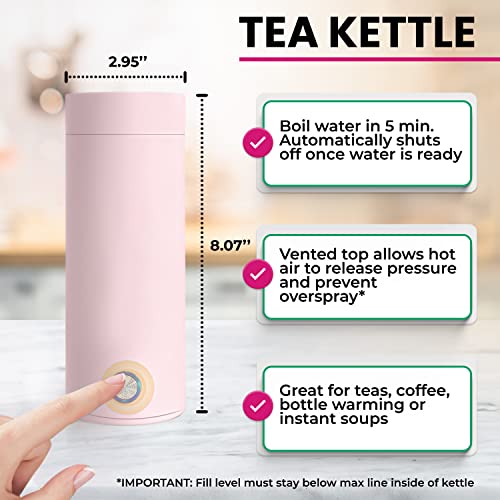Pink Kettle Organic Tea Gift Basket
