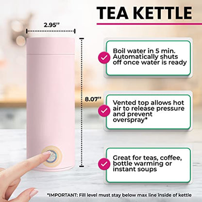 Pink Kettle Organic Tea Gift Basket