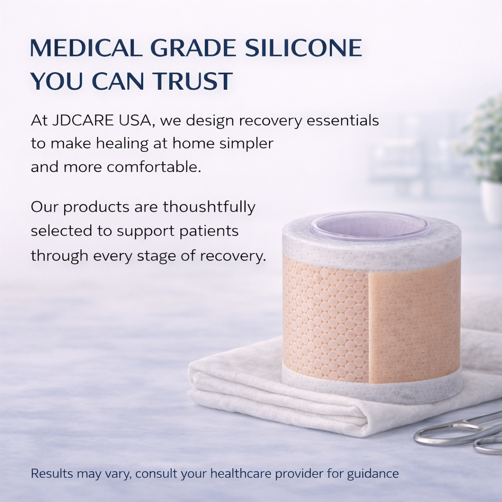 Scar Tape - Medical Grade Silicone (60 incHes) JDCareUSA