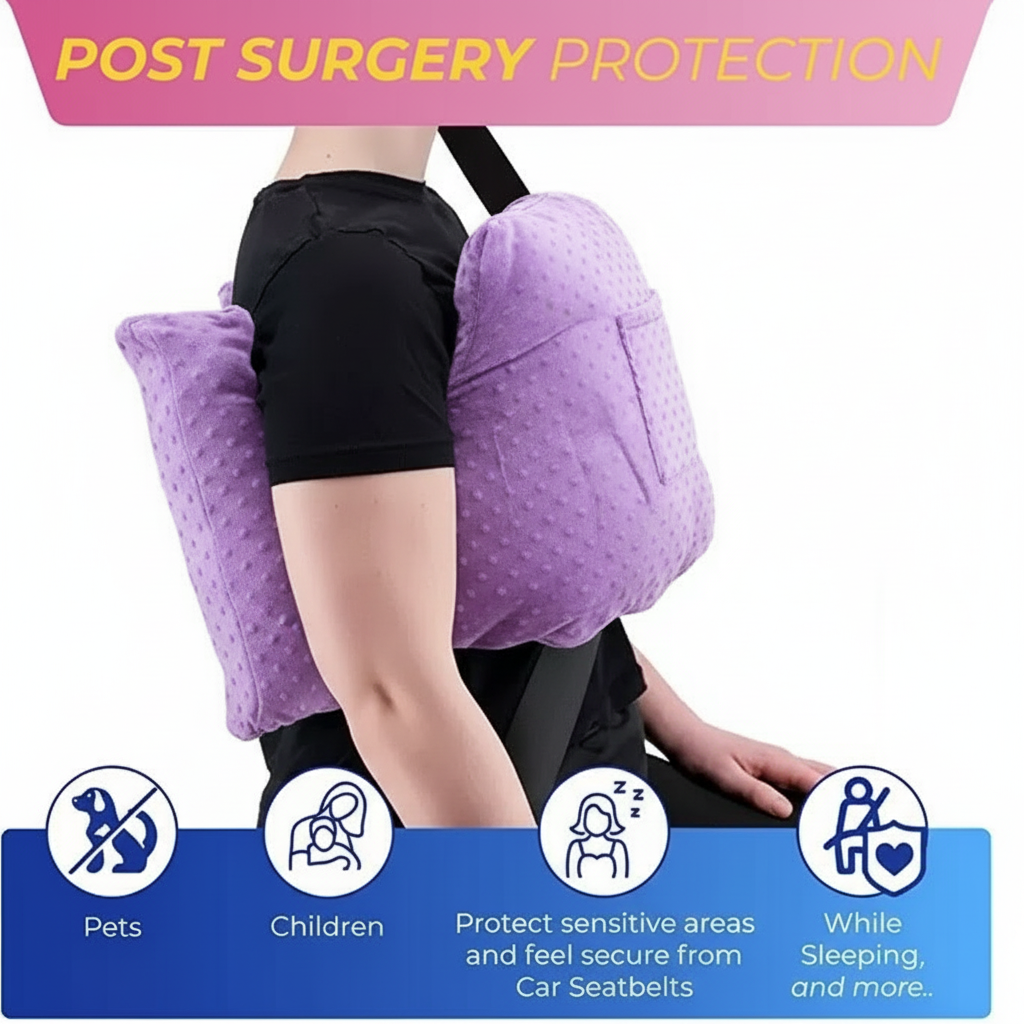 Mastectomy Recovery & Protection Pillow JDCareUSA