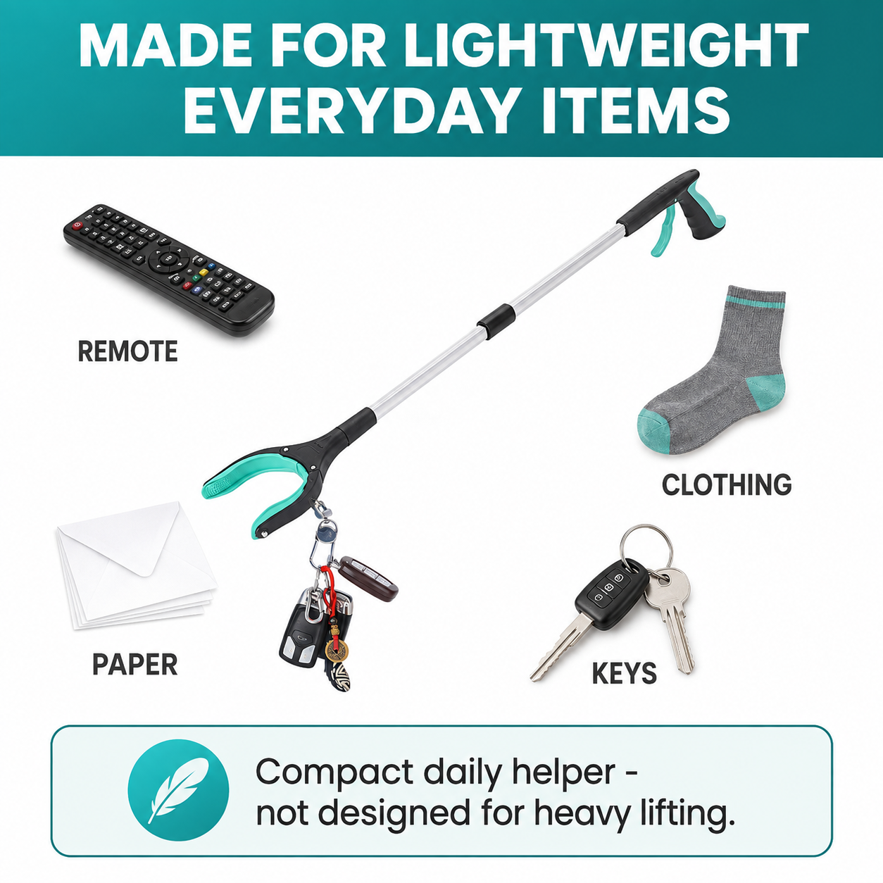 Folding Grabber Tool