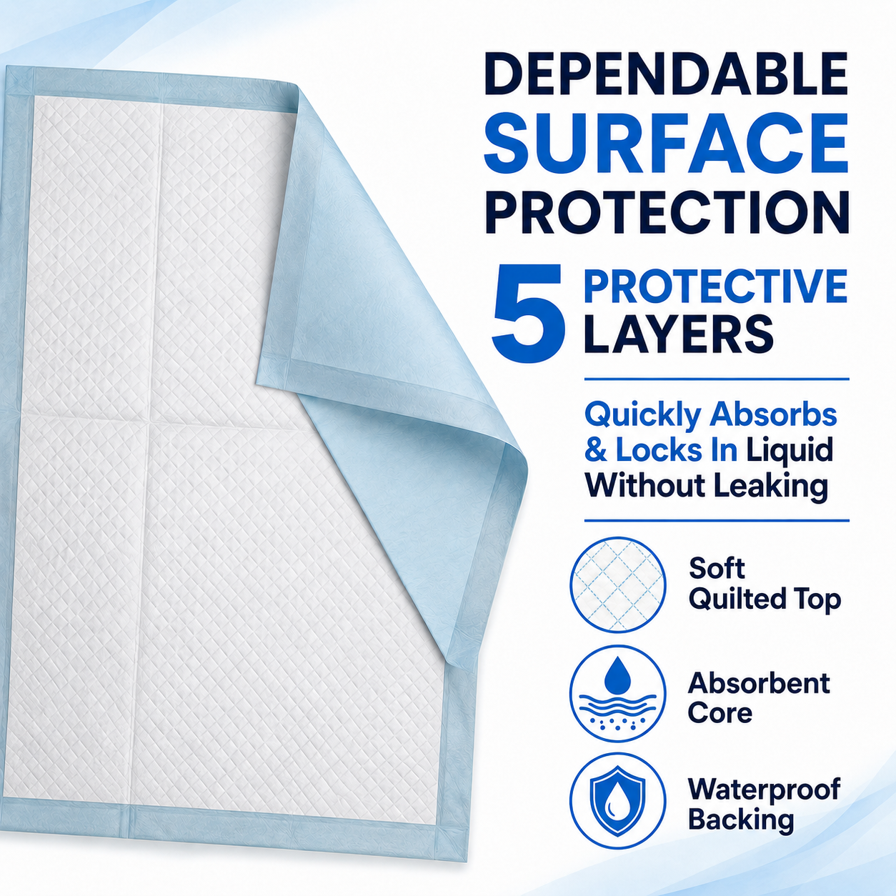 Disposable Underpads (5 Pack)
