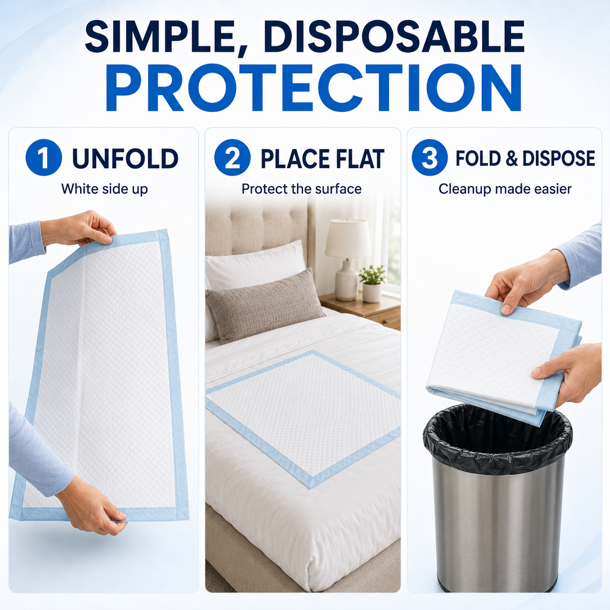 Disposable Underpads (5 Pack)
