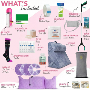 Mastectomy Plus Kit with SurgiSupport (33 pc) JDCareUSA