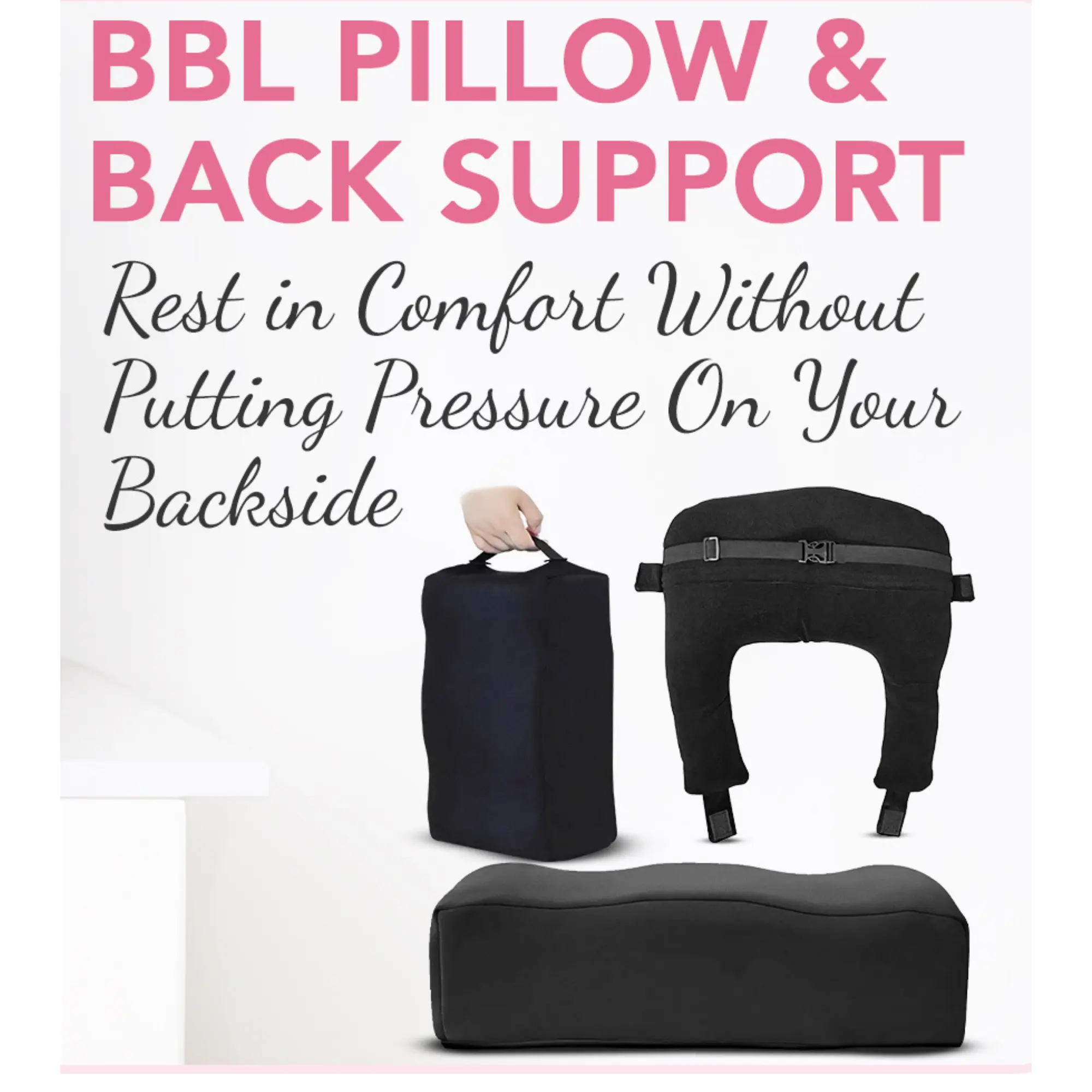 BBL Backrest & Pillow JDCareUSA