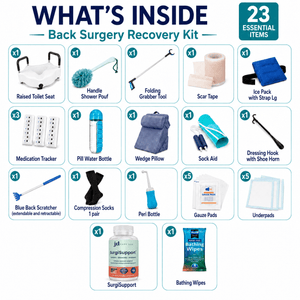 Back Surgery Recovery Kit (23 Pc) - JDCareUSA