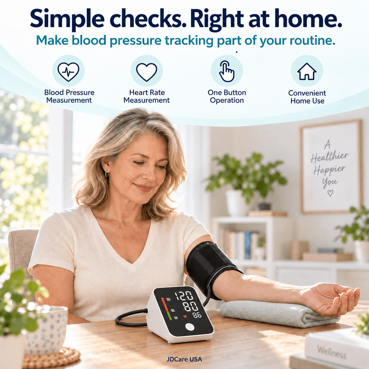 Blood Pressure Monitor - JDCareUSA