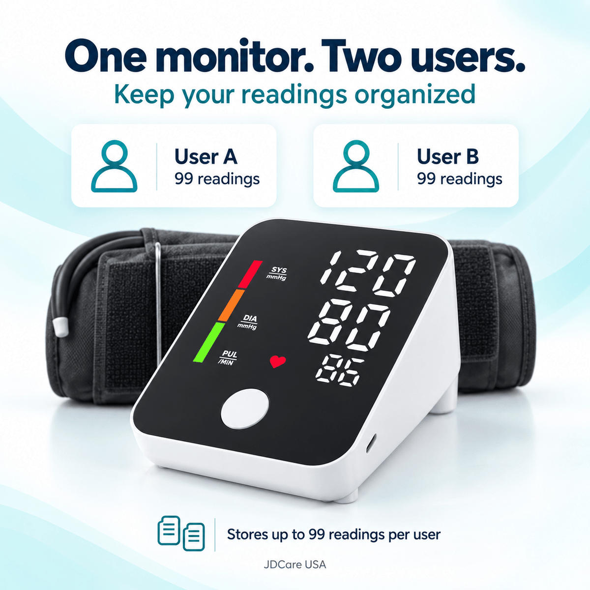 Blood Pressure Monitor - JDCareUSA