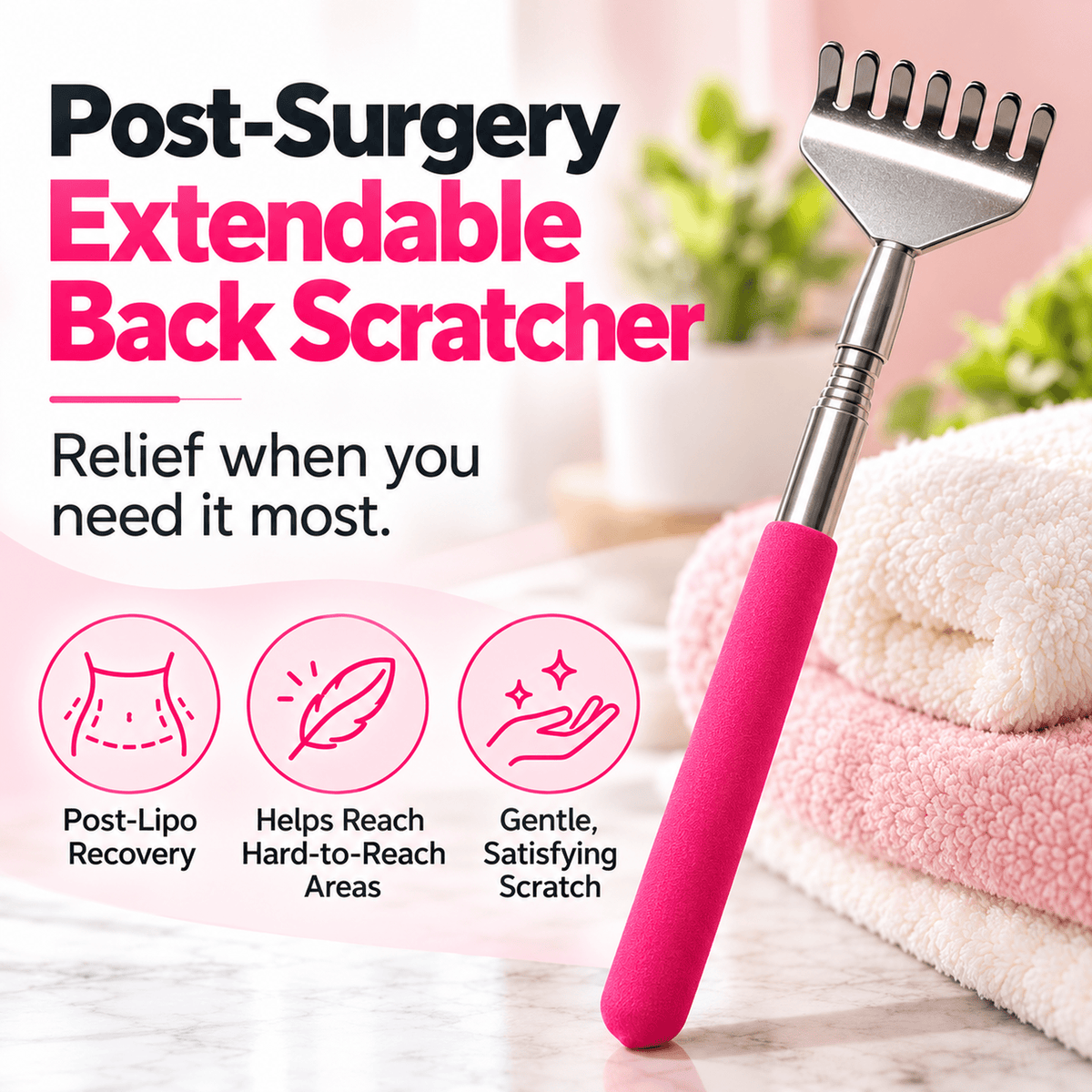 Extendable Back Scratcher - JDCareUSA