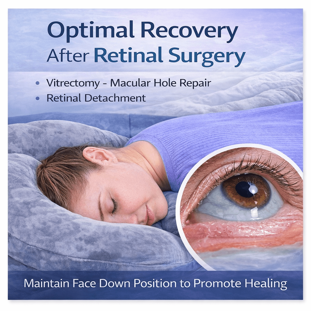 Facedown Recovery Pillow - JDCareUSA