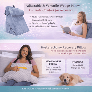 Hysterectomy Recovery Kit with SurgiSupport (29pc) - JDCareUSA