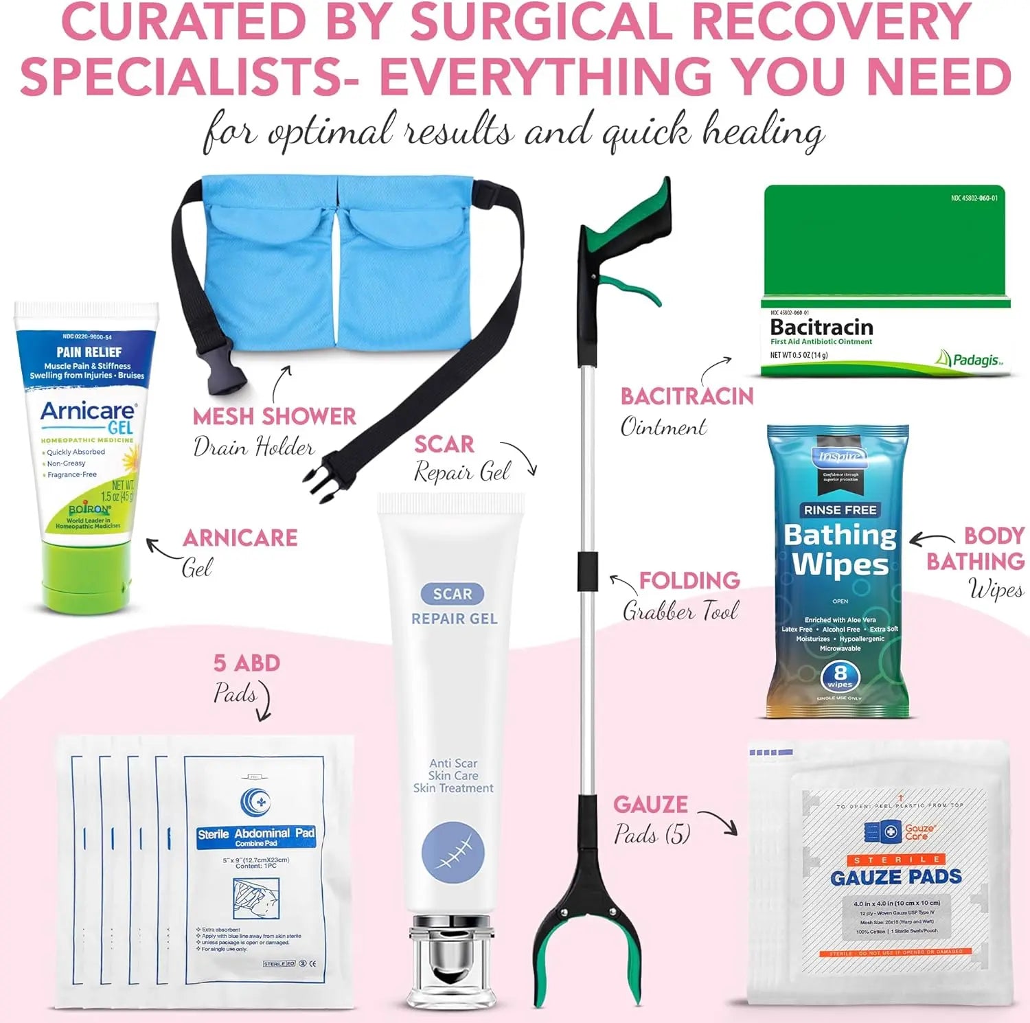 Mastectomy Plus Kit (29pc) - JDCareUSA