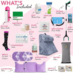 Mastectomy Plus Kit with SurgiSupport - JDCareUSA