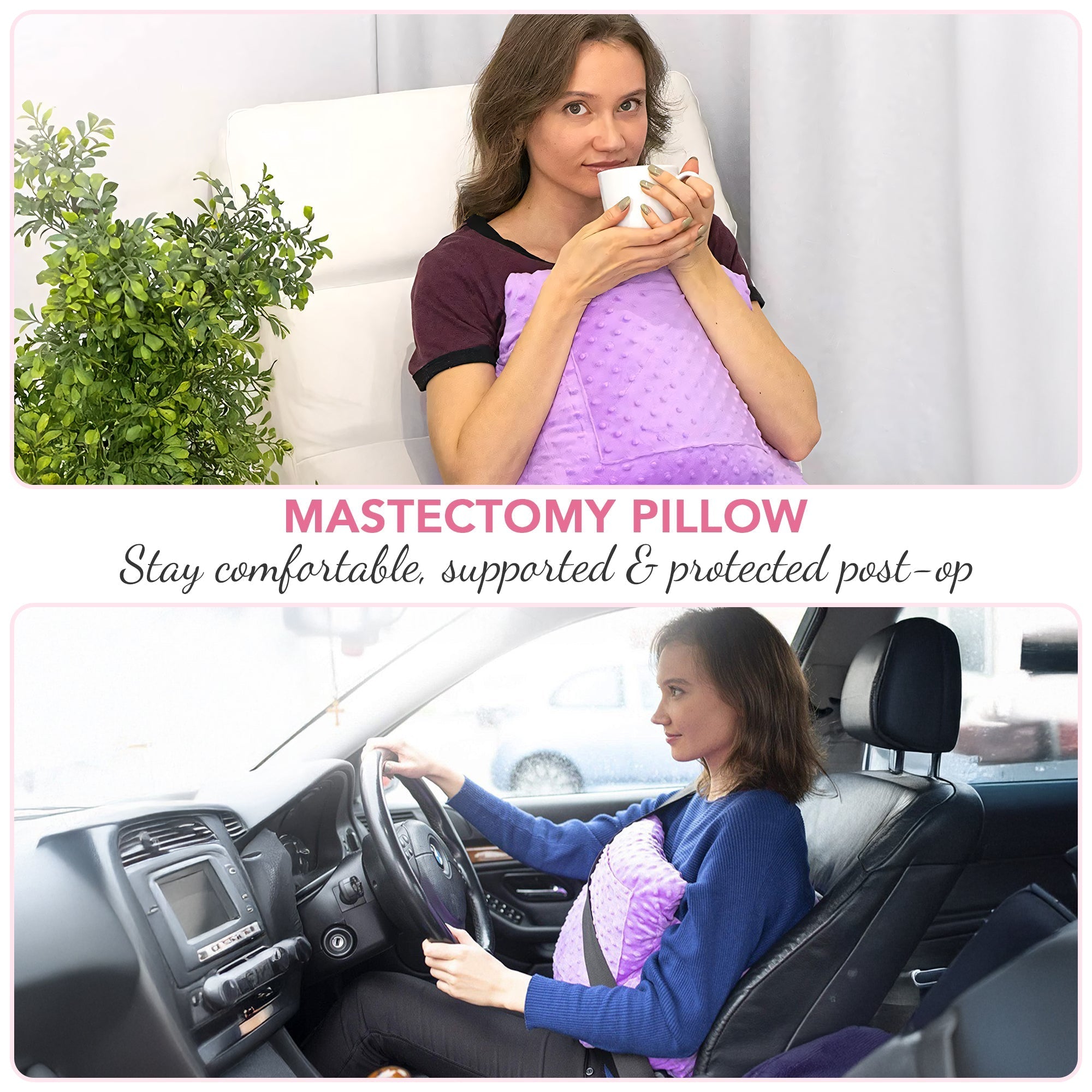 Mastectomy Recovery & Protection Pillow - JDCareUSA