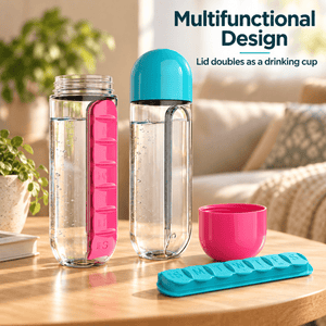 Pill Box Waterbottle - JDCareUSA
