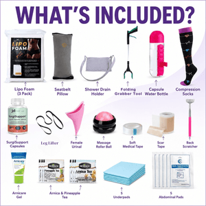 Tummy Tuck Recovery Kit (33 pc) - JDCareUSA