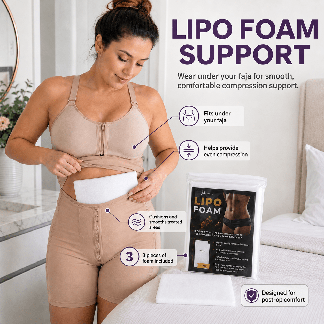 Tummy Tuck Recovery Kit (33 pc) - JDCareUSA