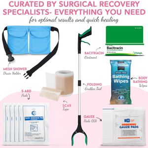 Ultimate Mastectomy Kit with SurgiSupport (36 pc) - JDCareUSA