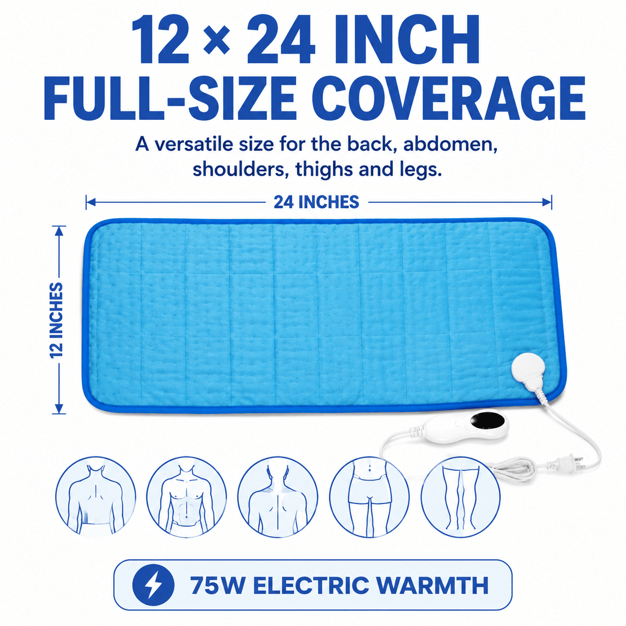 Weighted Heating Pad - JDCareUSA